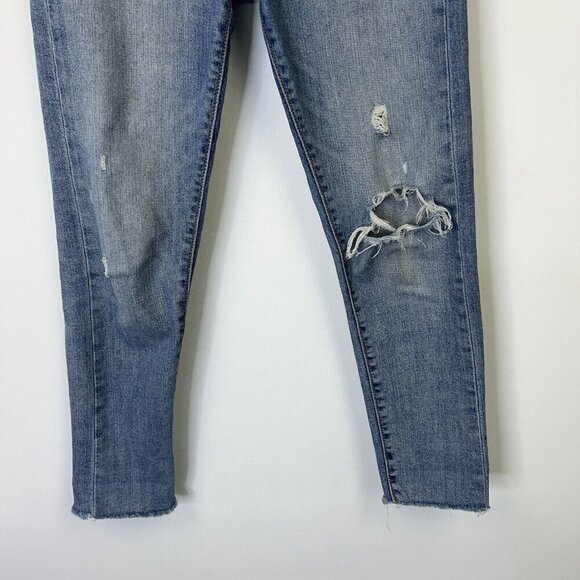 Levis Wedgie Skinny Jeans Womens Size 28 Button Fly High Rise Crop Ankle - Picture 5 of 13